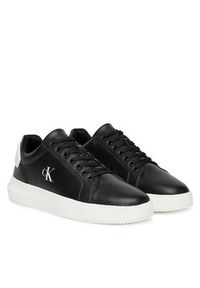 Calvin Klein Jeans Sneakersy Chunky Cupsole Ru Patch Lth YM0YM01296 Czarny. Kolor: czarny. Materiał: skóra #4