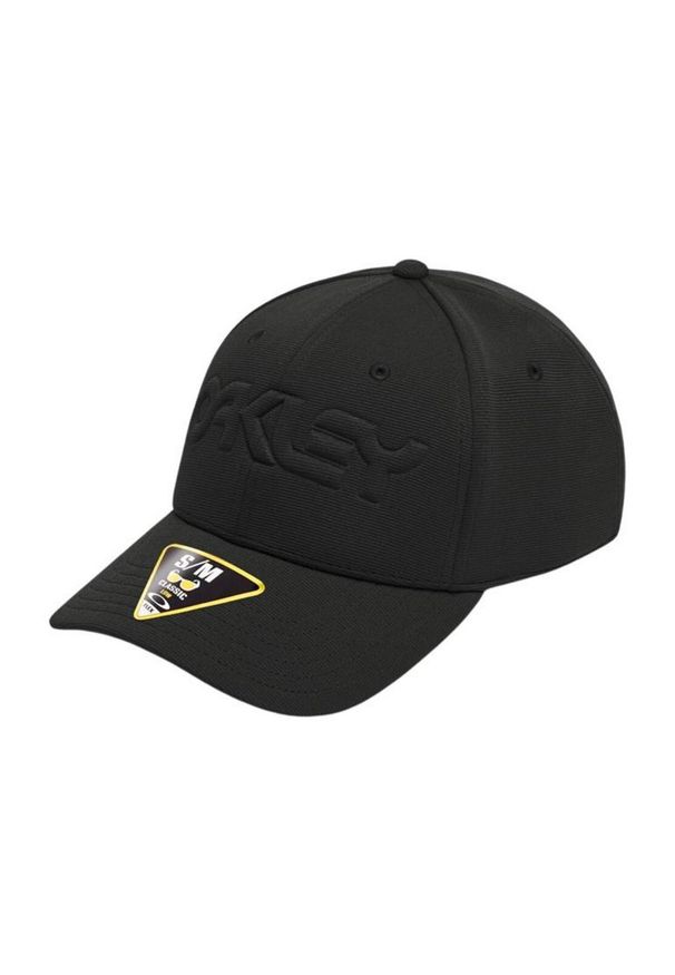 Oakley Czapka 6 Panel Stretch Embossed 912208-02E. Kolor: czarny