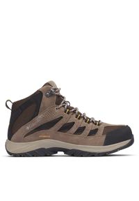 columbia - Columbia Trekkingi Crestwood Mid Waterproof 2100641 Brązowy. Kolor: brązowy. Materiał: materiał. Sport: turystyka piesza