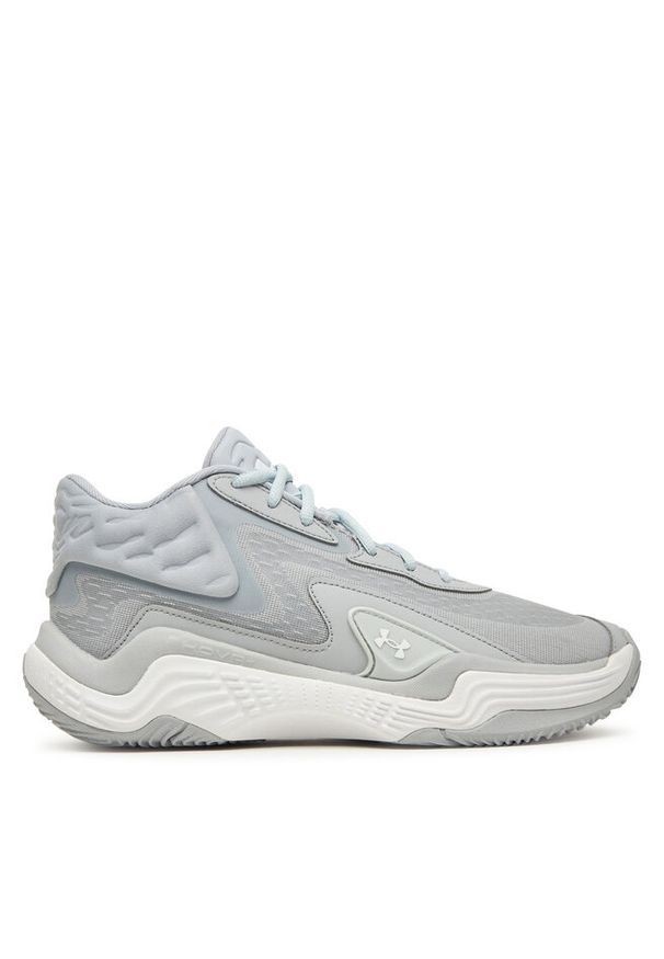 Buty do koszykówki Under Armour. Kolor: szary. Sport: koszykówka
