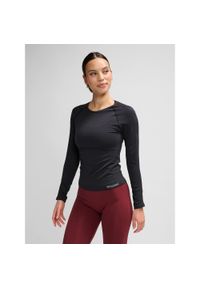 Damska koszulka z długim rękawem Hummel Clea. Kolor: czarny. Materiał: dzianina. Długość rękawa: długi rękaw. Długość: długie. Wzór: jodełka. Sport: piłka ręczna #1