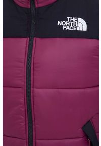 The North Face bezrękawnik męski kolor fioletowy zimowy. Kolor: fioletowy. Materiał: poliester, materiał. Długość rękawa: bez rękawów. Sezon: zima #6