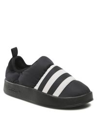 Adidas - adidas Kapcie Puffylette GY4559 Czarny. Kolor: czarny. Materiał: materiał #1