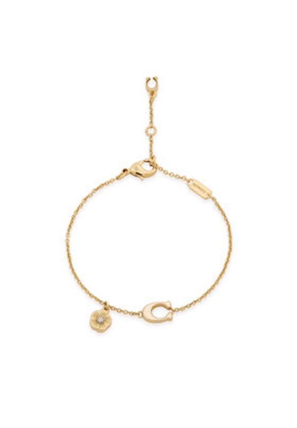 Coach Bransoletka 37571529 Złoty. Materiał: metalowe. Kolor: złoty