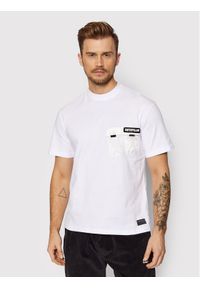 CATerpillar T-Shirt 2511870 Biały Regular Fit. Kolor: biały. Materiał: bawełna