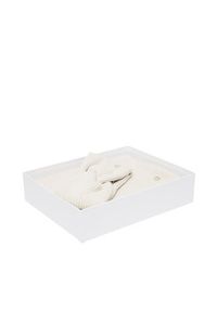 Calvin Klein Szalik Re-Lock K60K610415 Beżowy. Kolor: beżowy. Materiał: poliamid, nylon #11