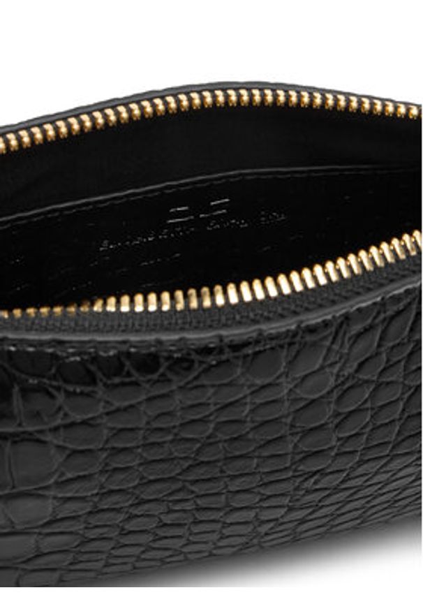 Elisabetta Franchi Torebka BS-51A-56E2-V240 Czarny. Kolor: czarny. Materiał: skórzane