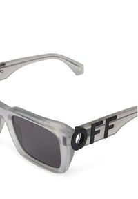OFF-WHITE - Off-White Okulary przeciwsłoneczne OERI125 Szary. Kolor: szary #4