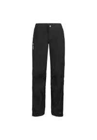 Vaude - Spodnie przeciwdeszczowe damskie VAUDE Yaras III. Kolor: czarny, szary, wielokolorowy. Długość: długie #1