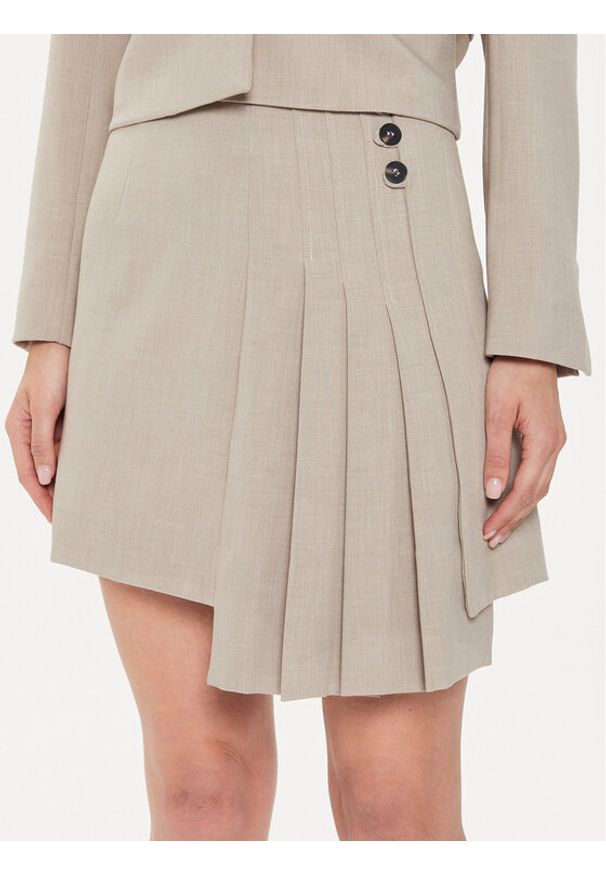 Karen by Simonsen Spódnica trapezowa Nina 10104824 Szary Regular Fit. Kolor: szary. Materiał: syntetyk