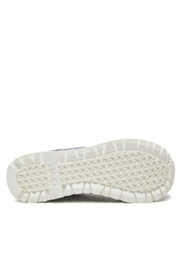 Liu Jo Sneakersy BA5015 TX007 Srebrny. Kolor: srebrny. Materiał: materiał