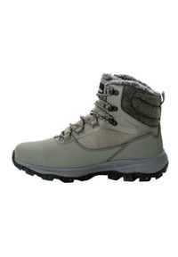 Buty do chodzenia męskie Jack Wolfskin Everquest High Texapore. Wysokość cholewki: za kostkę. Zapięcie: sznurówki. Kolor: zielony. Materiał: materiał, syntetyk. Szerokość cholewki: normalna. Sport: turystyka piesza