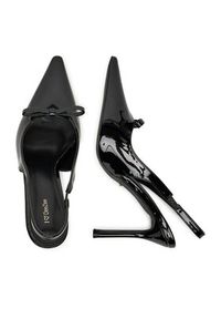 DeeZee Szpilki HT834-1 Czarny. Kolor: czarny. Materiał: materiał. Obcas: na szpilce #7