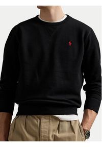 Polo Ralph Lauren Bluza 710766772001 Czarny Regular Fit. Typ kołnierza: polo. Kolor: czarny. Materiał: syntetyk #4