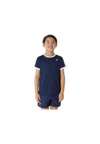 Koszulka dla dzieci Asics. Kolor: biały, wielokolorowy. Sport: tenis