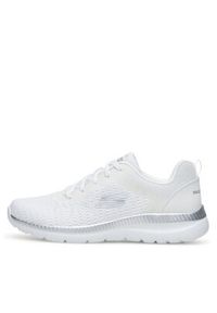 skechers - Skechers Sneakersy BOUNTIFUL 12607 WSL Biały. Kolor: biały. Materiał: materiał #4
