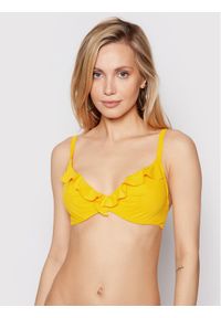 Góra od bikini Chantelle. Kolor: żółty #1