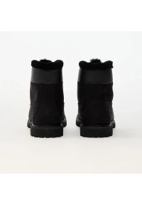 Timberland - TIMBERLAND 6 Inch Warm Lined Waterproof Boot Trapery damskie. Kolor: czarny. Materiał: guma, skóra. Szerokość cholewki: normalna. Sezon: zima. Styl: klasyczny #2