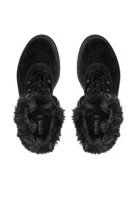 Geox Trzewiki D Iridea D26HRT 022BH C9999 Czarny. Kolor: czarny. Materiał: zamsz, skóra #3