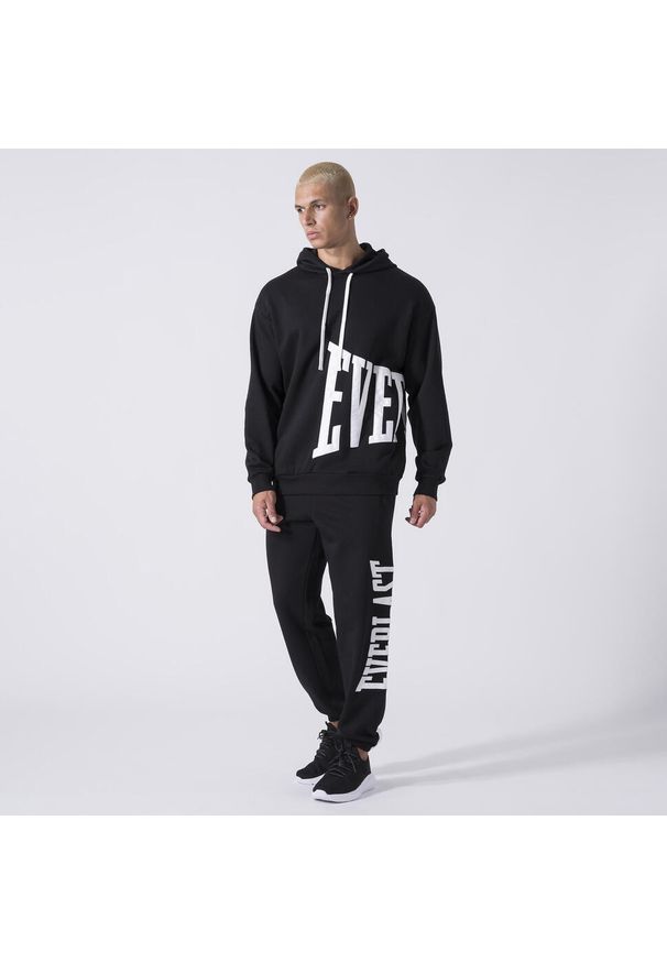 EVERLAST - Bluza męska Everlast Exclusive Hoodie Logo. Kolor: czarny