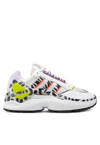 Adidas - Sneakersy adidas. Kolor: biały. Model: Adidas ZX #1