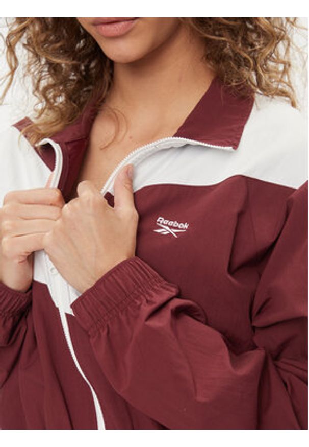 Reebok Kurtka przejściowa Classics Franchise IL4625 Czerwony Relaxed Fit. Kolor: czerwony. Materiał: syntetyk
