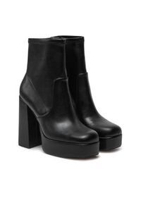 Aldo Botki Valeris 13814101 Czarny. Kolor: czarny. Materiał: skóra #4