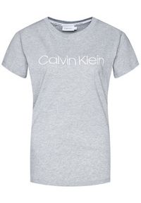 Calvin Klein T-Shirt Core Logo K20K202142 Szary Regular Fit. Kolor: szary. Materiał: bawełna #5