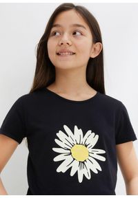 bonprix - T-shirt z czystej bawełny (2 szt.). Kolor: niebieski. Materiał: bawełna #2