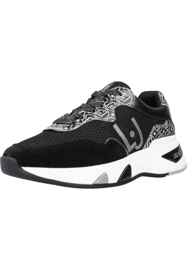 Liu Jo - Kapcie LIU-JO HOA 10 Czarny. Kolor: czarny. Materiał: tkanina. Styl: sportowy