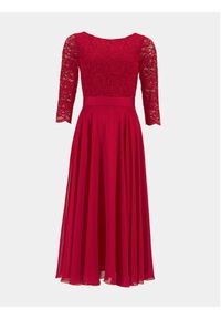 Swing Sukienka koktajlowa 77761710 Czerwony Regular Fit. Kolor: czerwony. Materiał: syntetyk. Styl: wizytowy #4