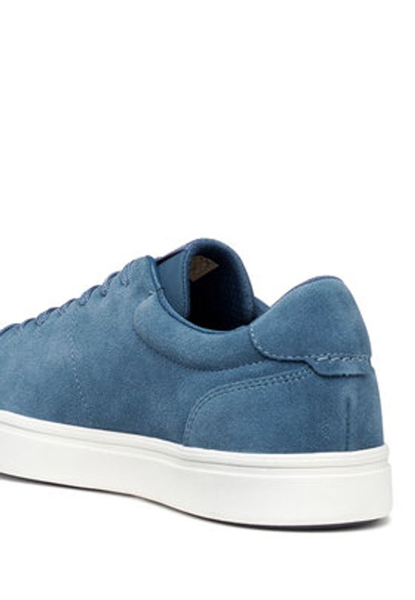 Geox Sneakersy U Baltmoore U65LDD 00022 C4005 Niebieski. Kolor: niebieski. Materiał: skóra, zamsz