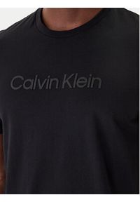 Calvin Klein T-Shirt LV04LF810G Czarny Regular Fit. Kolor: czarny. Materiał: bawełna #4