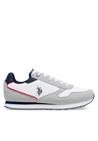 Sneakersy U.S. Polo Assn.. Kolor: biały #1
