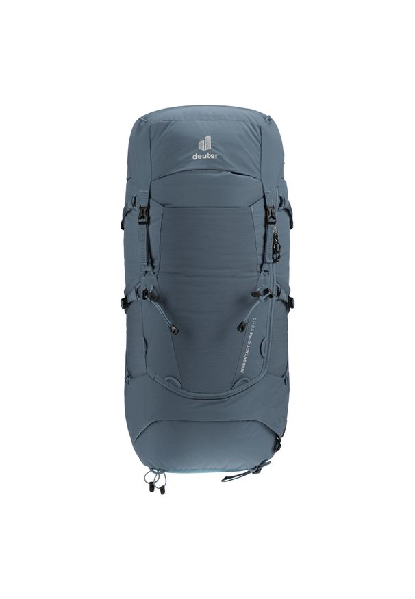 Plecak trekkingowy Deuter Aircontact Core 50+10 - graphit/shale. Kolor: szary. Styl: sportowy