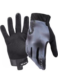 Rękawiczki rowerowe długie dla dorosłych MTB Enduro CTM Pathyst. Kolor: szary. Sport: kolarstwo #1