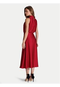 Swing Sukienka koktajlowa 5AI13700 Czerwony Regular Fit. Kolor: czerwony. Materiał: syntetyk. Styl: wizytowy
