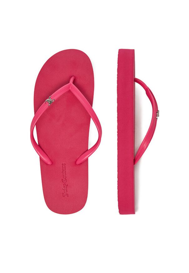 Juicy Couture Japonki 800289 Różowy. Kolor: różowy. Materiał: syntetyk