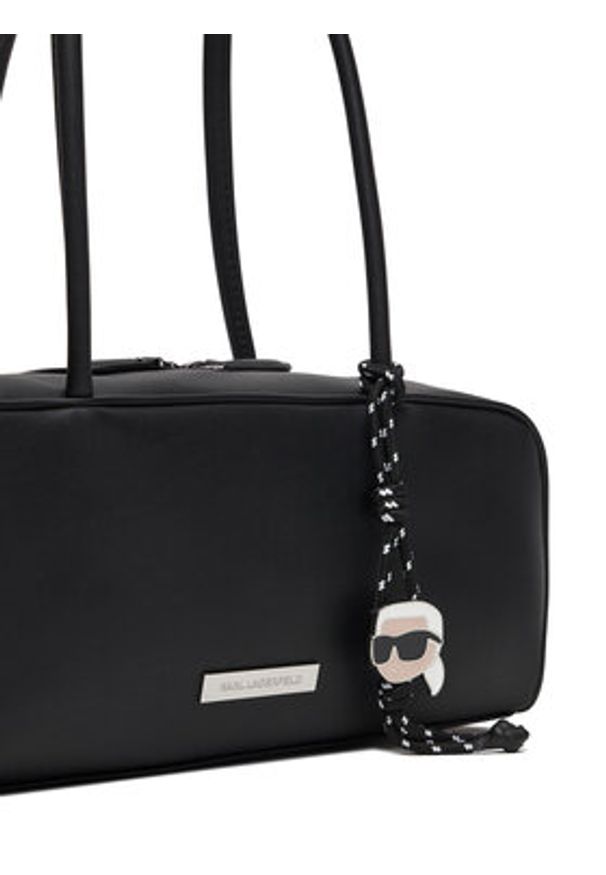 Karl Lagerfeld - KARL LAGERFELD Torebka B1W30005 Czarny. Kolor: czarny. Materiał: skórzane
