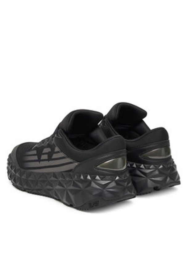 EA7 Emporio Armani Sneakersy X8X239 XK432 MC269 Czarny. Kolor: czarny. Materiał: materiał