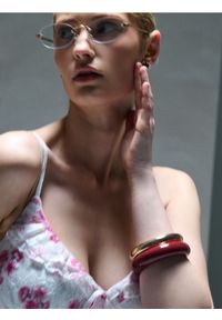 Sinsay - Zestaw dwóch bransoletek w stylu chunky bangle - wielobarwny #1
