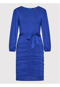 DKNY Sukienka codzienna DD1KL142 Granatowy Slim Fit. Okazja: na co dzień. Kolor: niebieski. Materiał: wiskoza. Typ sukienki: proste. Styl: casual #4