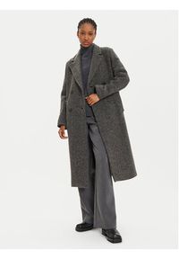 Weekend Max Mara Płaszcz wełniany Corinto 2425016042 Szary Regular Fit. Kolor: szary. Materiał: wełna #5