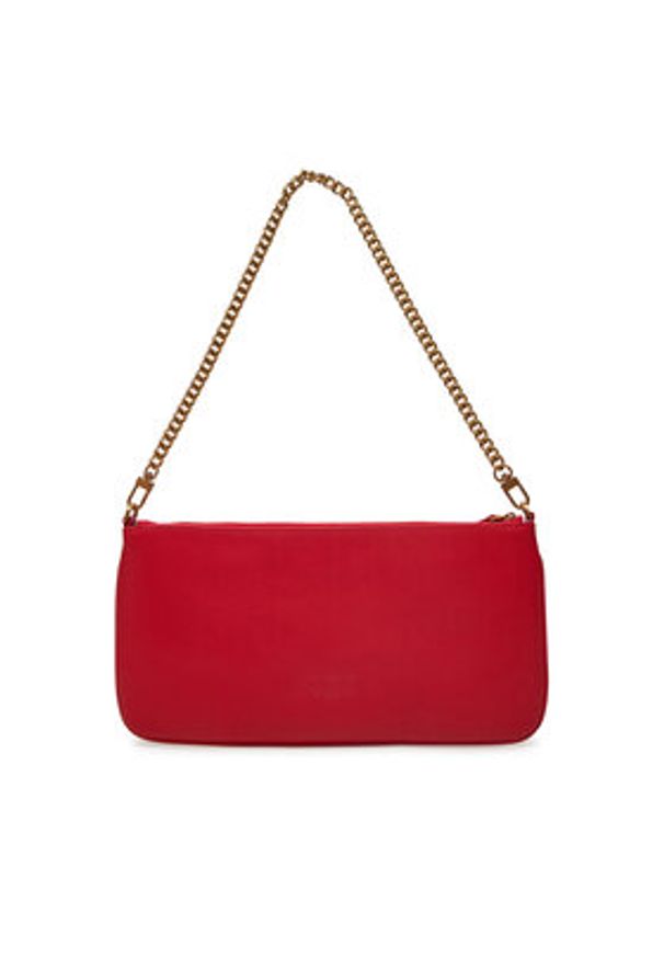 Pinko - PINKO Torebka Horizontal Flat PE 25 PCPL 102747 A0F1 Czerwony. Kolor: czerwony. Materiał: skórzane