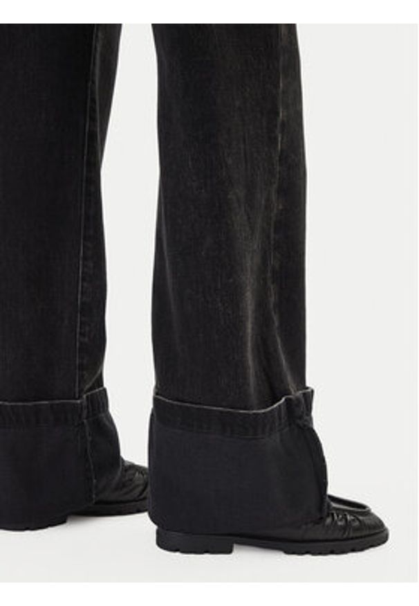 Pinko - PINKO Jeansy Wanda 105541 A2RR Czarny Regular Fit. Kolor: czarny
