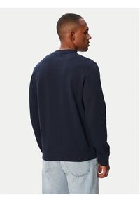 Calvin Klein Jeans Sweter 350Terry Mongrm Cn LV04RG275G Granatowy Regular Fit. Kolor: niebieski. Materiał: bawełna #3