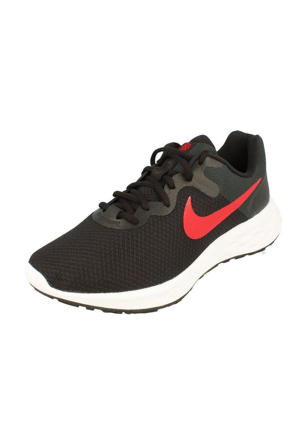 Nike - Buty do biegania na co dzień męskie NIKE REVOLUTION 6 dla aktywnych. Okazja: na co dzień. Kolor: czarny, czerwony, wielokolorowy. Model: Nike Revolution