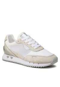 EA7 Emporio Armani Sneakersy X7X008 XK327 M696 Beżowy. Kolor: beżowy. Materiał: materiał