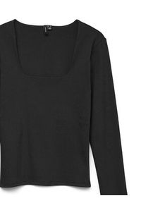 Vero Moda Bluzka Million 10334613 Czarny Regular Fit. Kolor: czarny. Materiał: syntetyk #3