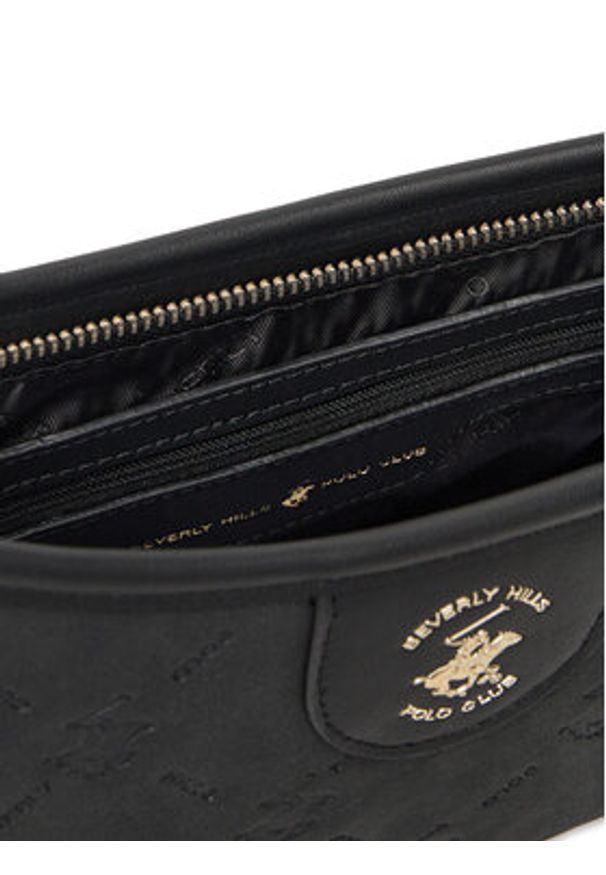 Beverly Hills Polo Club Torebka BHPC-L-001-07 Czarny. Kolor: czarny. Materiał: skórzane